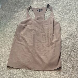 Express Women’s Brown Lined Tank Top Size XS